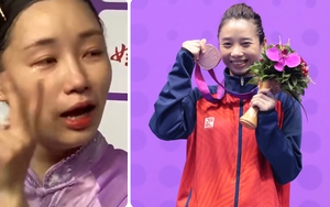 'Thiên thần' Hàn Quốc khóc như mưa vì thua Dương Thúy Vi, hụt huy chương ở ASIAD 2023