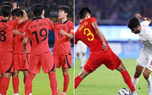 Hàn Quốc thắng áp đảo, chủ nhà Trung Quốc nghẹt thở vào tứ kết bóng đá nam ASIAD 2023