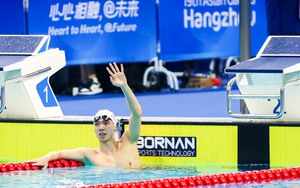 Kình ngư Huy Hoàng giành vé dự Olympic nhờ tấm huy chương quý giá ở ASIAD 2023