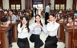 Top 3 Miss World Vietnam 2022 thực hiện chuỗi thiện nguyện kỷ niệm 1 năm đăng quang 