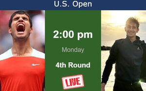 Link xem trực tiếp Alcaraz vs Arnaldi (00h30, 5/9), vòng 4 US Open 2023 