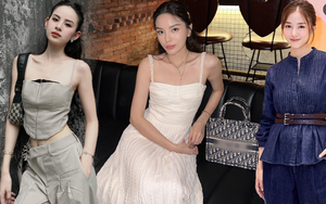 Xu hướng diện cả cây đồ trơn màu được sao Việt yêu thích 