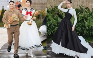 Phương Nhi khoe vẻ thần tiên tỷ tỷ, Bảo Ngọc diễn vedette cho NTK Hà Thanh Việt