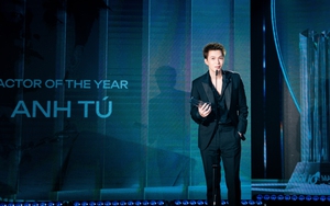 Anh Tú thắng giải Diễn viên của năm ngay trước khi phim Tết ra rạp