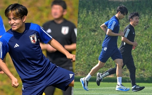 Kubo kín tiếng với báo chí Nhật Bản về khả năng ra sân gặp ĐT Việt Nam, Mitoma vẫn tập riêng