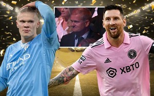 Biểu cảm của bố Haaland khi Messi là người chiến thắng FIFA The Best