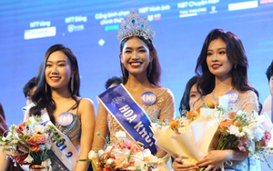 Nữ sinh cao 1m80 thành tân Hoa khôi Duyên dáng Ngoại thương 2023