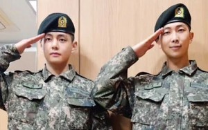 RM và V BTS là tân binh ưu tú trong 5 tuần huấn luyện