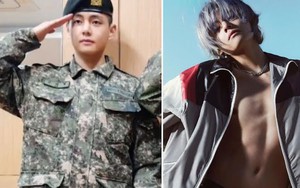 V của BTS đạt thành tích 'All-Kill' hiếm hoi dù đang nhập ngũ