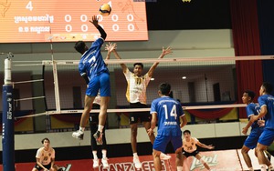 3 ngôi sao Việt Nam tỏa sáng rực rỡ, giúp đội nhà thắng ở ‘giải đấu lịch sử’ của bóng chuyền Campuchia