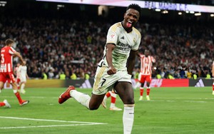 Vinicius ghi bàn bằng vai gây tranh cãi, Real Madrid ngược dòng cảm xúc trước đội cuối BXH La Liga