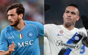 Lịch thi đấu bóng đá hôm nay 22/1: Trực tiếp Napoli vs Inter