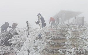 Lạng Sơn rét hại dưới 6 độ C, học sinh nghỉ học để đảm bảo sức khỏe