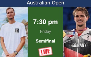 Link xem trực tiếp Medvedev vs Zverev 15h30 hôm nay, BK Australian Open 2024