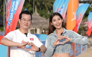 Á hậu Chế Nguyễn Quỳnh Châu làm MC chương trình truyền hình thực tế "Toả sóng đam mê Aquabike"