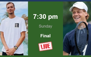 Link xem trực tiếp Sinner vs Medvedev: Sinner ngược dòng đánh bại Medvedev 