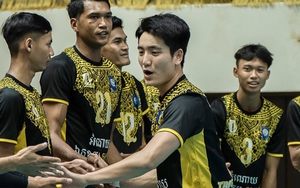 Chủ công bóng chuyền Hà Tĩnh rực sáng tại Campuchia, fan nước ngoài hô vang 'Lee Min Ho Việt Nam'