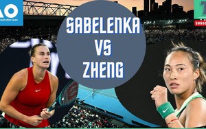 Link xem trực tiếp Qinwen Zheng vs Sabalenka 15h45 hôm nay, chung kết đơn nữ Australian Open 2024