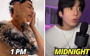 Một ngày của Jungkook BTS khi không làm việc