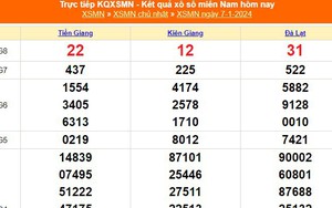 XSMN 7/1, kết quả xổ số miền nam hôm nay 7/1/2024, XSMN Chủ nhật ngày 7 tháng 1