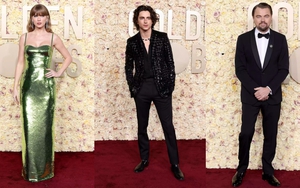 Timothée Chalamet và dàn sao tỏa sáng trên thảm đỏ Quả cầu Vàng 2024