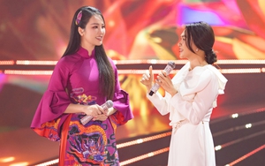 Á hậu Thuỵ Vân xúc động về câu nói của Mỹ Tâm ở hậu trường "Hoa Xuân ca 2024"