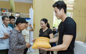 Á quân Mister Vietnam 2024 Nguyễn Phúc Lộc dùng tiền thưởng giúp đỡ bà con vùng bão lũ tại Yên Bái