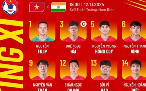 Đội hình xuất phát của ĐT Việt Nam: 2 tiền đạo hay nhất V-League dự bị, HLV Kim đặt niềm tin ở chân sút 21 tuổi
