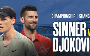 Djokovic đấu Sinner ở chung kết Thượng Hải Masters 2024: Bom tấn cực kỳ đáng xem