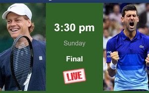 Link xem trực tiếp Sinner vs Djokovic 15h30 hôm nay, chung kết Thượng Hải Master 2024