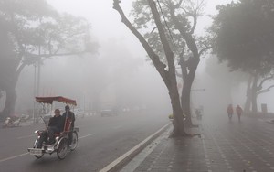 Chất lượng không khí tại một số điểm của Hà Nội ở mức xấu