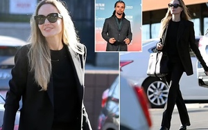 Angelina Jolie xuất hiện phong cách ở Los Angeles sau khi rộ tin chuyện tình cảm với bạn trai kém tuổi