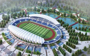 SVĐ lớn nhất miền núi phía Bắc hơn 500 tỷ đồng khiến CĐV trầm trồ, dự kiến sử dụng trong năm nay