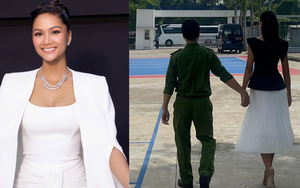 Ảnh H'Hen Niê nắm tay trai lạ hút hàng chục nghìn lượt tương tác