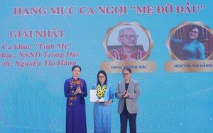 Trao thưởng Cuộc thi sáng tác ca khúc ca ngợi Người mẹ Việt Nam