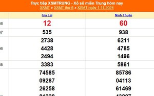 XSMT 1/11 - Kết quả xổ số miền Trung hôm nay 1/11/2024 - KQXSMT thứ Sáu ngày 1 tháng 11