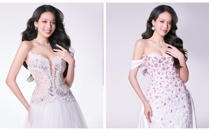 Hoa hậu Thanh Thuỷ công bố trang phục dạ hội ngay trước Chung kết Miss International 2024