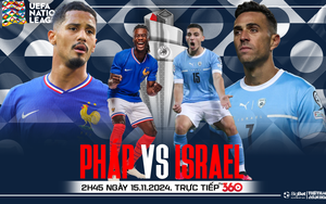 Nhận định, soi tỷ lệ đá Pháp vs Israel 2h45 ngày 15/11, Nations League vòng bảng