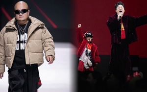 NTK Cao Minh Tiến bất ngờ lên sân khấu trình diễn tại Tuần lễ Thời trang Việt Nam 2024