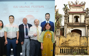 Việt Nam - Italia hợp tác quảng bá thời trang, nghệ thuật và du lịch tại làng cổ ở Hà Nội