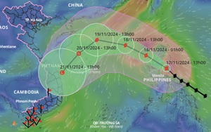 Thời tiết ngày 18/1: Bão Man-yi trở thành bão số 9 trong năm