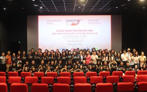 Lễ xuất quân tình nguyện viên tại Liên hoan phim quốc tế Hà Nội lần thứ 7 - HANIFF VII