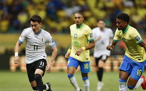 Brazil 'chết hụt' trước Uruguay trong trận hòa kịch tính, nguy cơ không giành vé World Cup vẫn tiềm tàng