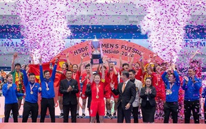 Thi đấu kiên cường trước Thái Lan ở trận đấu cuối, ĐT futsal nữ Việt Nam đăng quang đầy thuyết phục