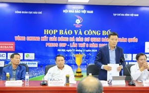 9 đội bóng tranh tài ở Press Cup 2024