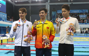 Kình ngư Việt Nam xuất thần vượt qua đối thủ Nhật Bản để giành HCV, gây tiếng vang ở giải đấu danh giá