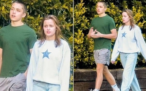 Cặp song sinh 16 tuổi xuất hiện giống hệt cha mẹ Brad Pitt và Angelina Jolie