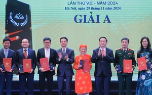 Lễ trao Giải thưởng Sách quốc gia lần thứ VII: Đưa việc đọc sách trở thành thói quen, nét đẹp văn hóa