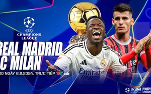 Nhận định, soi tỷ lệ Real Madrid vs AC Milan (3h00, 6/11), cúp C1 châu Âu