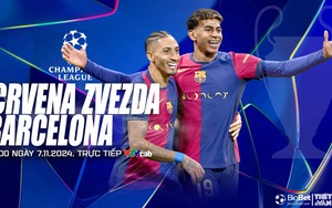 Nhận định, soi tỷ lệ Sao đỏ Belgrarde vs Barcelona 3h00 ngày 7/11, cúp C1 lượt trận thứ 4